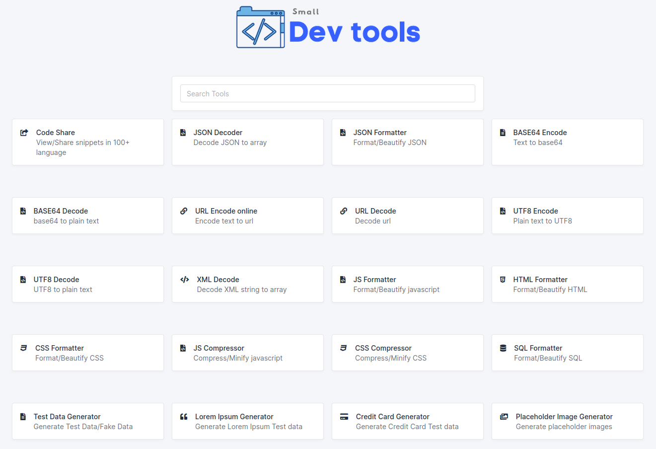 dev tools